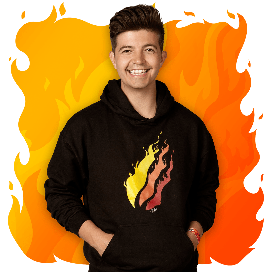 Preston fire merch hoodie Clearance