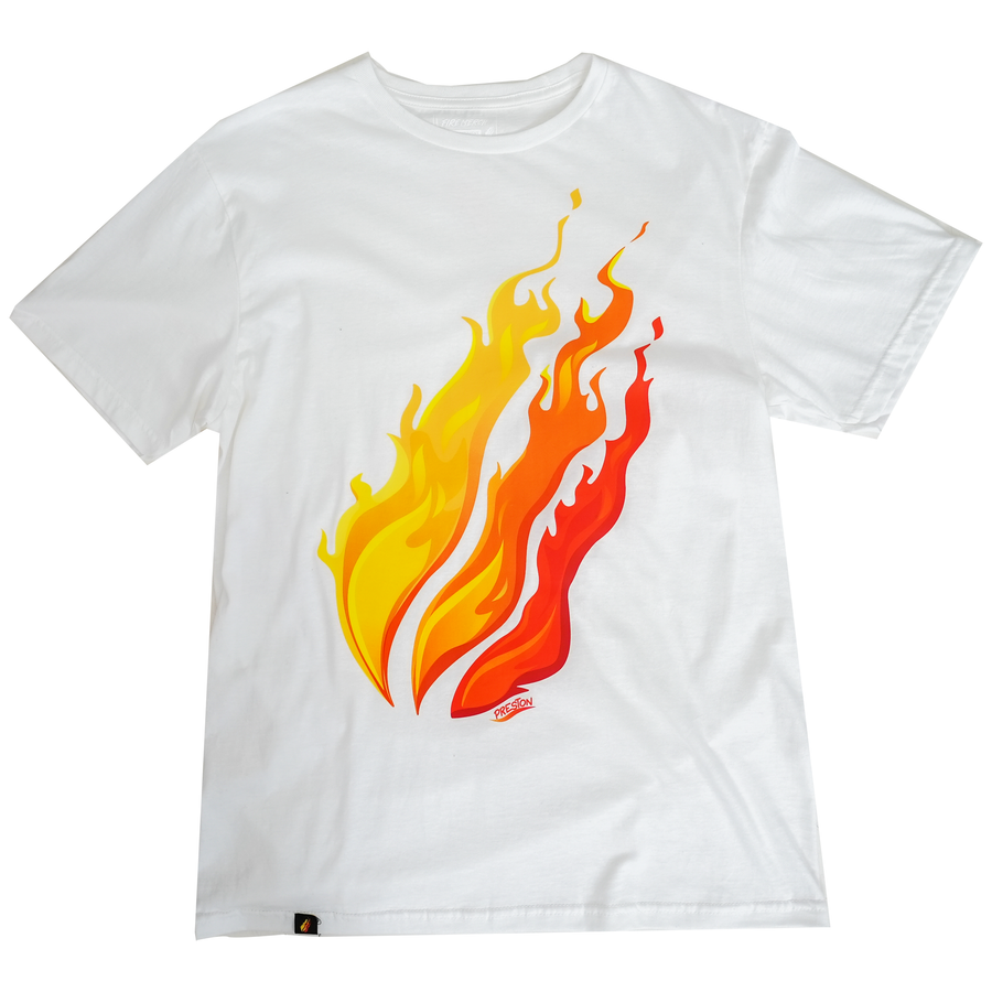 Flame tee sales