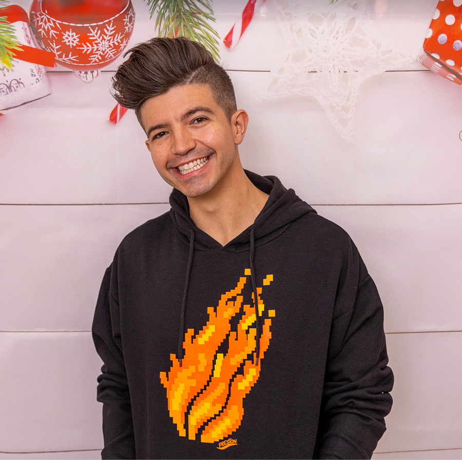 Preston Flame typen Hoodie