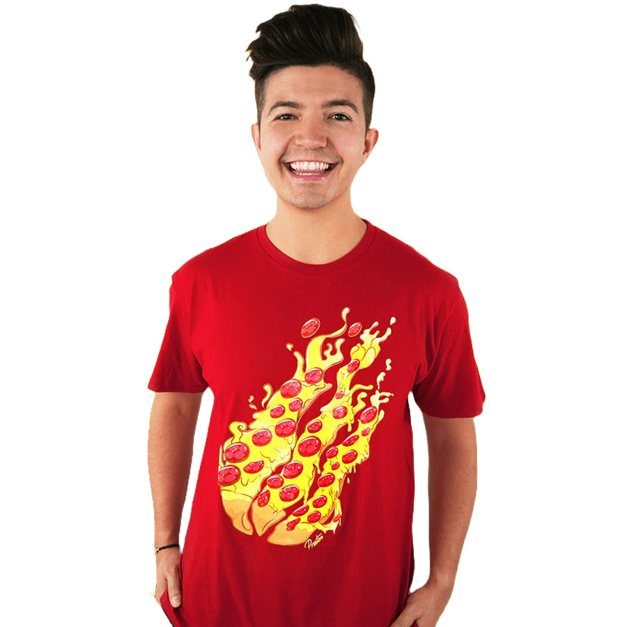 Red Pizza T Shirt