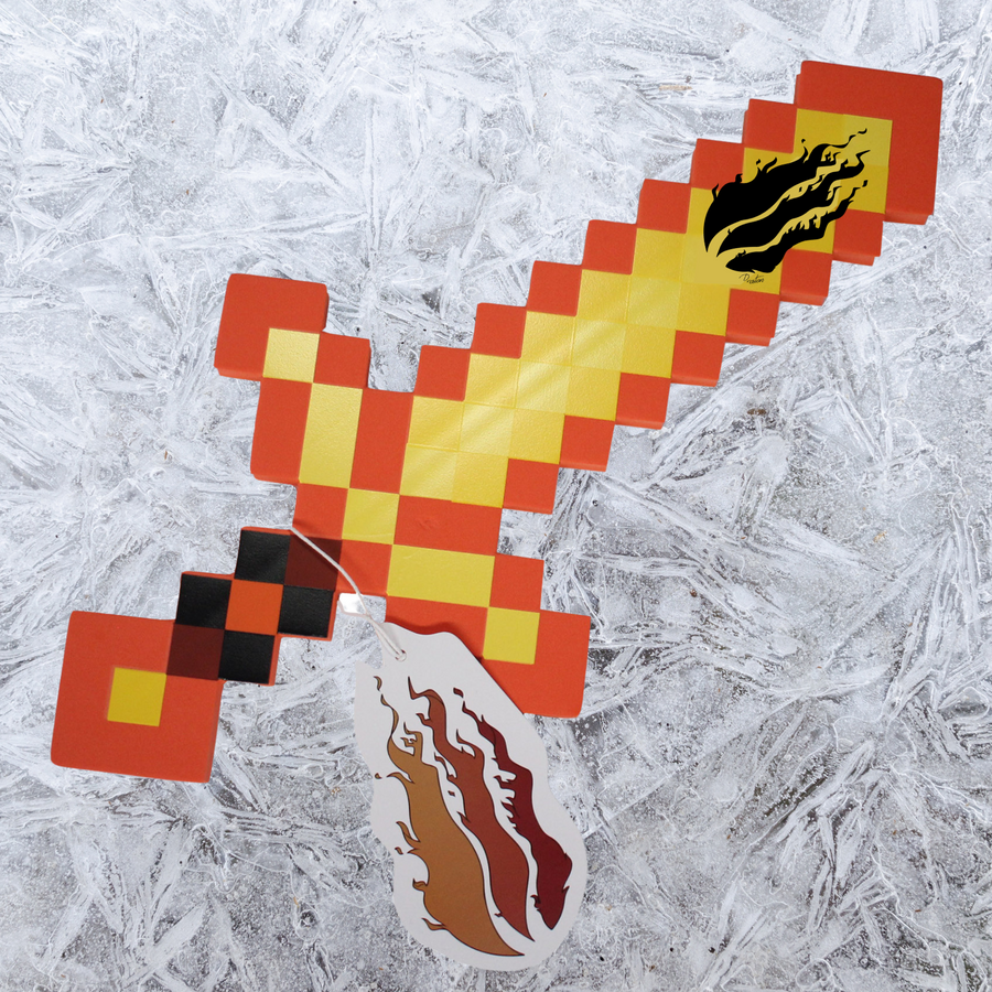 Pixel Flame Sword